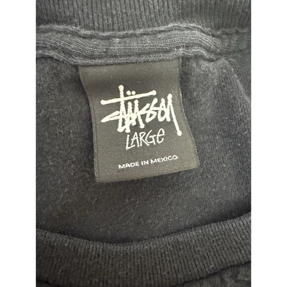 Vintage Y2K Stussy Big Graphic T-Shirt Skate Stüssy Men’s Large Water Ski - Picture 3 of 7